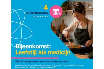 Bijeenkomst: Leefstijl als medicijn voor Texelaars