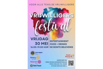 Vrijwilligersfestival Texel - Zet jezelf in het zonnetje!