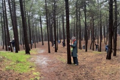 Aftrap “Natuur op Recept” met alle huisartsen op Texel in Nationaal Park Duinen van Texel