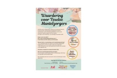 Waarderingcadeaus voor Texelse mantelzorgers